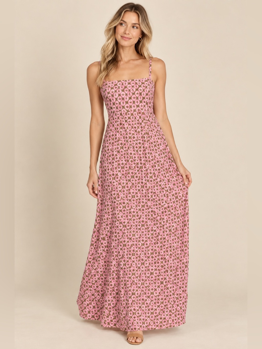 Xirena Flavia Dress Pink Floral Maxi Dress Size XS NWT
